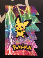 Pichu #172 - 4 of 18 - Blue Topps Logo